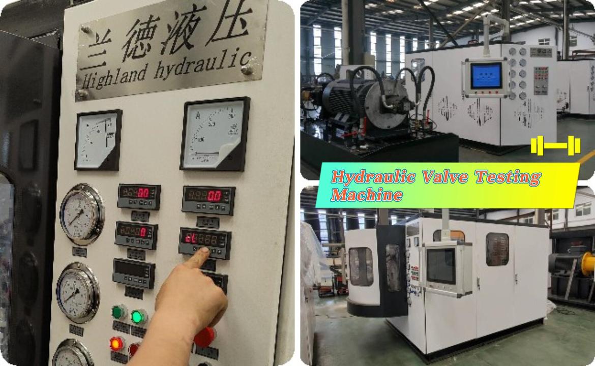 Hydraulic Valve Test Bench Factory Полностью автоматическая 380 л/мин гидравлическая клапан испытательная машина настройка 1 год гарантия