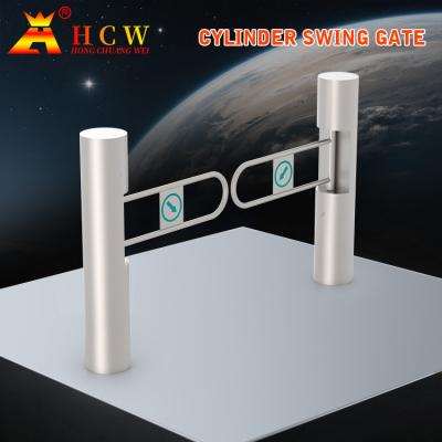 HCW Opening Swing Gate Flap Barrier Supermarket Security Barrier Smart Card Door Automatic Access Control