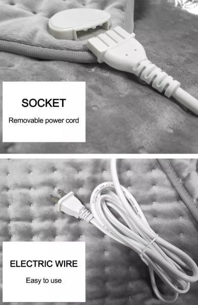 Far Infrared Electric Heated Pad 12×24inches Size For Hot Compress OEM