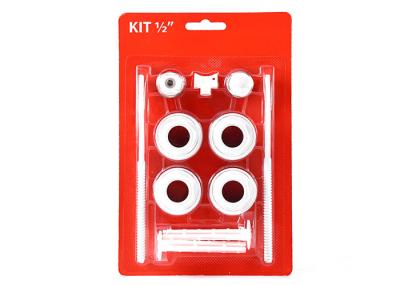 1/2 inch Set of Aluminium Radiator Accessories Kits with 2 brackets Packed in a Blister for Radiator