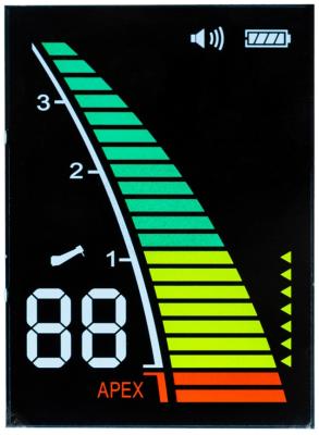 59*82mm Duty 1/4 White VA LCD Display For Digital Product