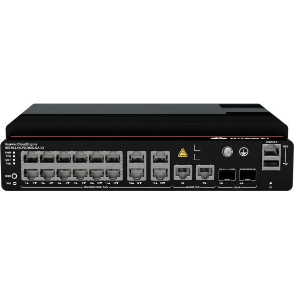 30W PoE++ & 10G Uplink Huawei Switch 16-Port Gigabit CloudCampus Support