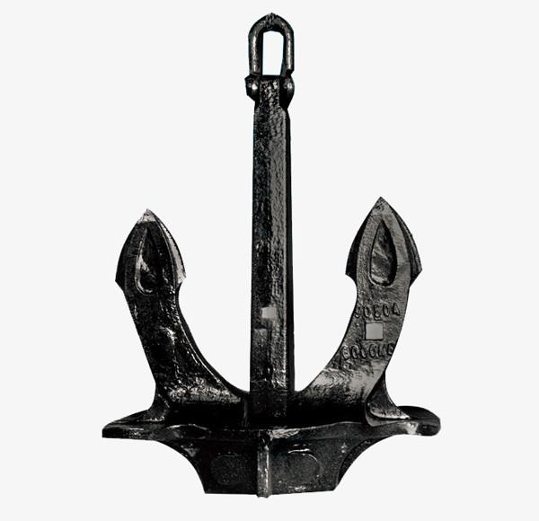 CCS, BV, ABS, LR, DNV-GL, NK, KR, RINA, RS Approved Cast Steel, Welded Steel Hall High Holding Power HHP Anchor
