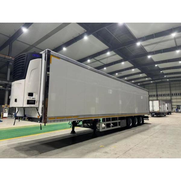 Medium Bearing Capacity Refrigerated Semi Trailer Solution for Frozen Food Transport