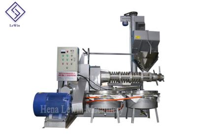 máquina do processo do óleo do de alta capacidade 6YL com tipo do parafuso para sementes da planta