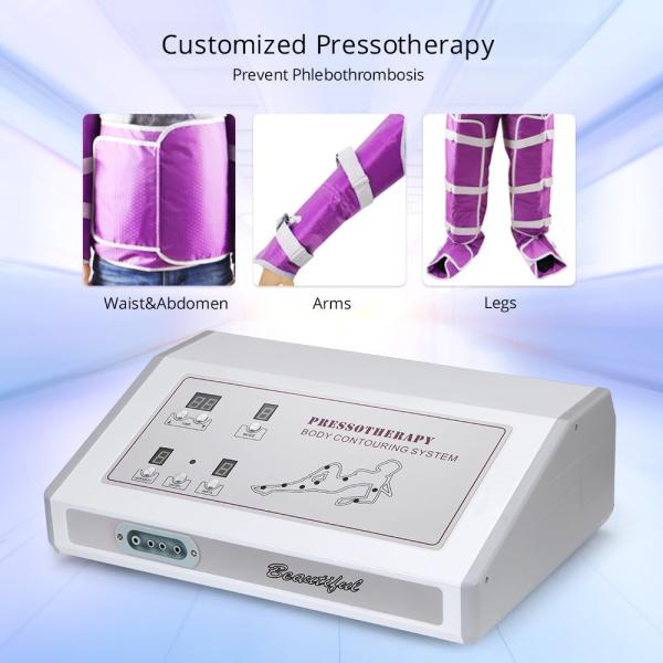 Desktop Air Pressure Body Slimming Machine , Weight Loss Pressotherapy Beauty Machine