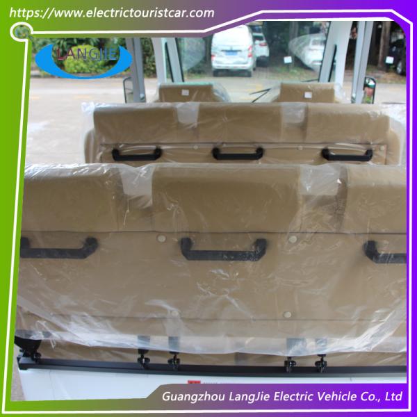 Reosrt Car 11 Seater Electric Sightseeing Bus With Sofa Chair Electric Tourist For School
