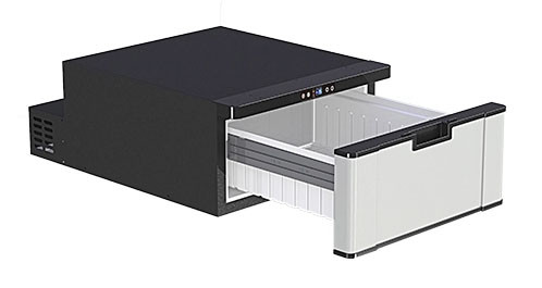 DC12V / 24V Drawer Type Portable Car Fridge Freezer With Powerful Compressor Cooling 40L