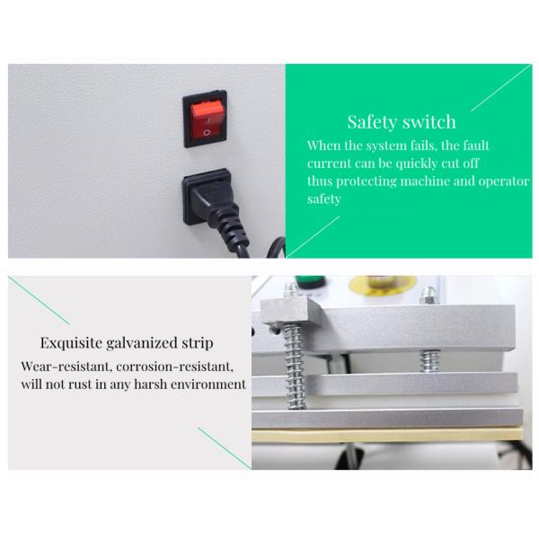 Food Packaging Bags Vertical Vacuum Sealer with Gas Flushing and Sealing Improvement