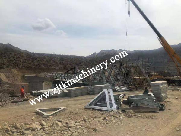 Steel Truss bridge ,prefabricated steel truss ,Mabey Delta bridge, panel bridge ,