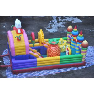 Giant Inflatable Toddler Playground Cheer Amusement Animal Theme CE-certificated