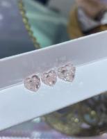 Heart Pink Diamonds Cultivated Lab Grown Diamond for Necklaces Rings Pendant