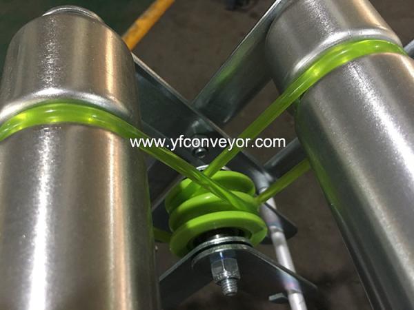Manufacturer Expandable Extendable Powered Flexible Conveyor with Belt Drive Rollers