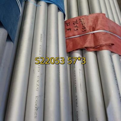 Tubo sem costura de aço inoxidável S22053 SCH 10S - 2 S32205 2205 Tubo duplex
