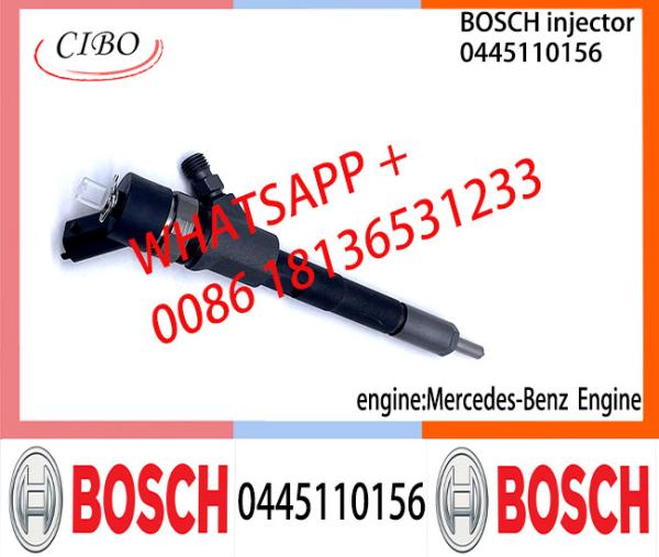 BOSCH injetor 0445110156 Common Rail fuel Injector A6480700187 0986435135 0445110156 for Mercedes-Benz 2.2CDi/2.7CDi