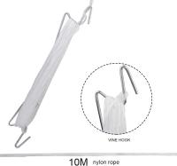 L'attachement en nylon de tomate de polypropylène tortillent 7200D 9000D avec des crochets de soutien de fer
