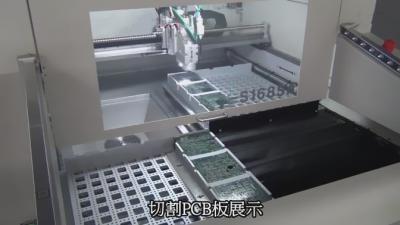 Máquina 1220mm*1450mm*1420mm do router do PWB Depaneling da segurança