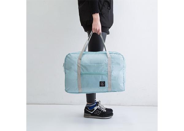 Waterproof Canvas Tote Bags 290D Polyester Portable For Folding Carry Bag