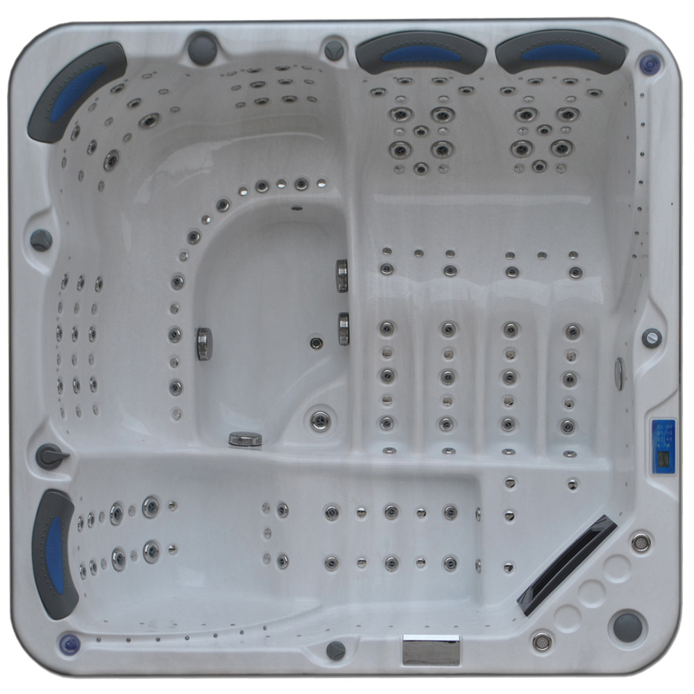 Customize aristech acrylic massage backyard hot tub with 4 seats and 3 lounge