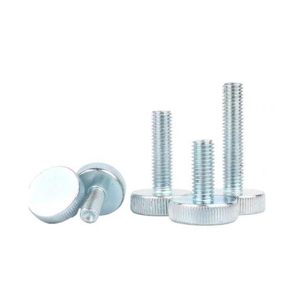 Flat Knurled Thumb Screw M6