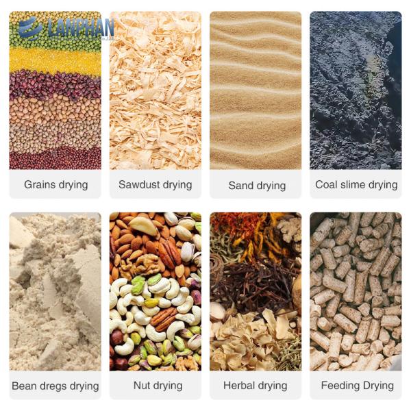 Rotary Drum Dryer Wood Rotary Dryer Sawdust Rotary Drum Drying Equipment Industrial Drum Dryer