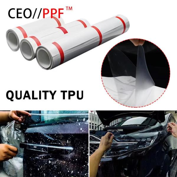Topsee Vendas quentes 8.5mil TPU PPF TPU Filmes Nano Revestimento de qualidade premium Película protetora de pintura de automóveis