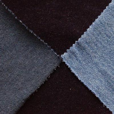 baby terry knit denim for jeans