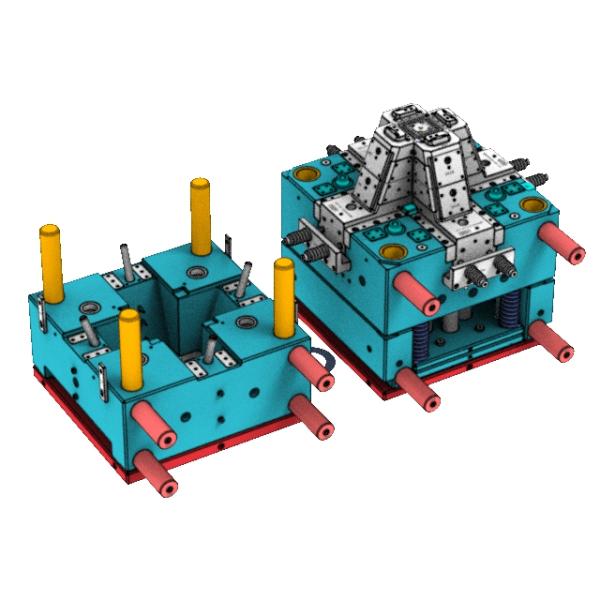 OEM / ODM: Однопольная пустота для инжекционной формы и средний корпус (1*1) No.23394