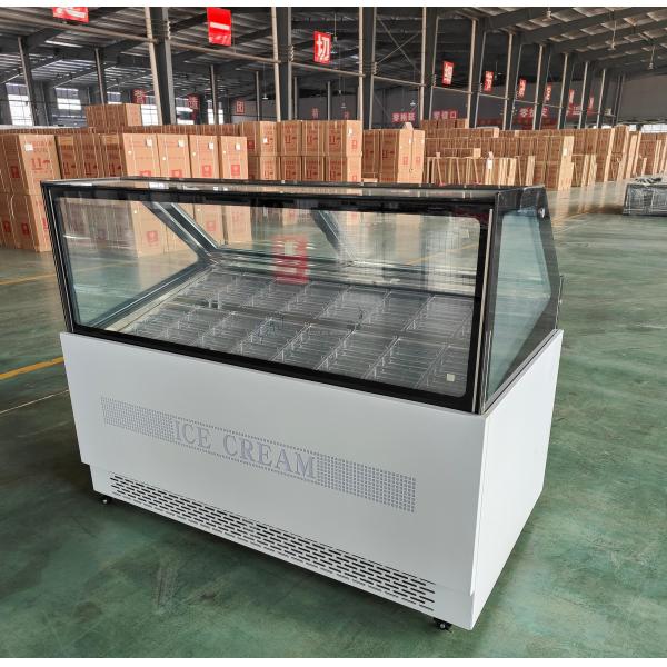 Factory Sale Customized Commercial Ice Cream Freezer Display Freezer Ice Cream Display Refrigeration Equipment