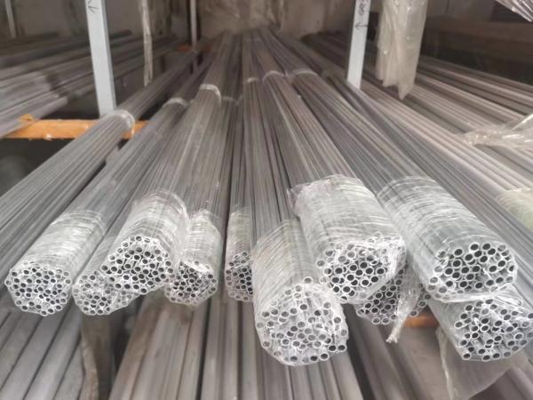2017 Aluminum Alloy Round Pipe Silver Color Mill Finished 160mm
