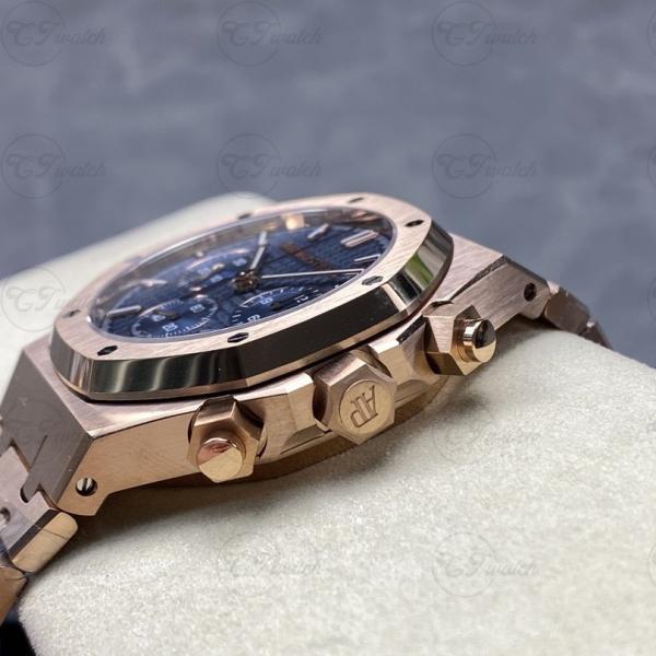 Audemars Piguet Royal Oak Offshore 26715 Blue Dial Chronograph 42mm Stainless Steel Automatic Mechanical Watch