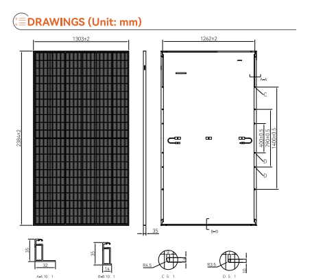 Tongwei  High Quality Cheap Solar Panel TW 705W 710W 715W 720W 725W N-type Bifacial Module Photovoltaic Solar  Panels