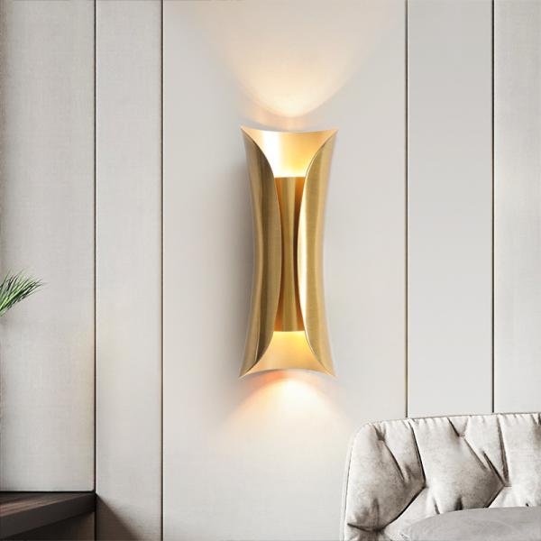 Modern Simple Wall Lamp LED Living Room Reading Capsule Wall Sconce (WH-OR-202)