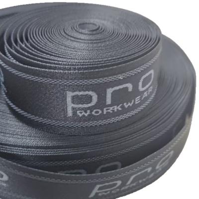 Garment Waistbands Customized Durable Polyester Webbing Premium 30mm Jacquard Woven Non Stretch Belt