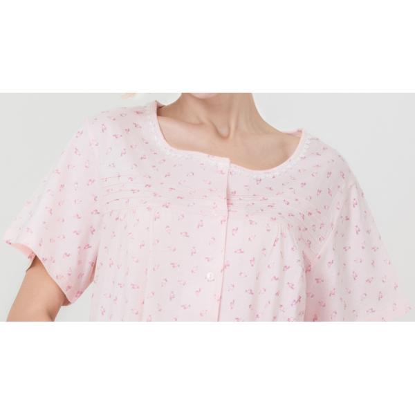 Button Through Placket Womens Pyjama Sets For Spring / Summer Seasons