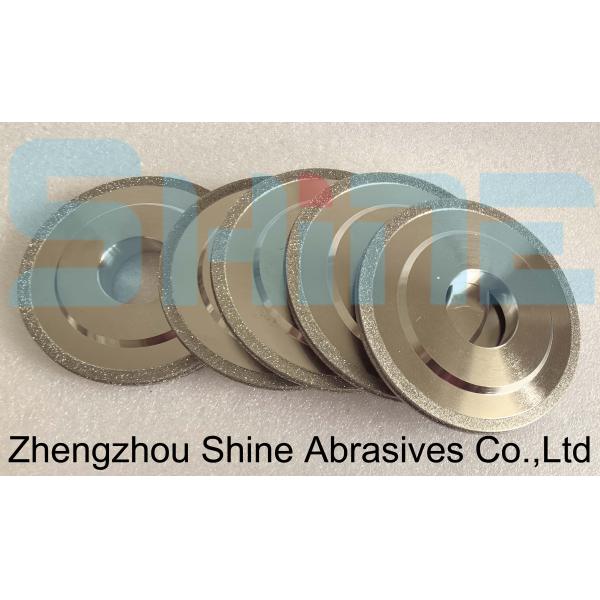 Электроплавированные бриллиантовые ребра шлифовальные колеса Каменные профильные колеса для гранита
