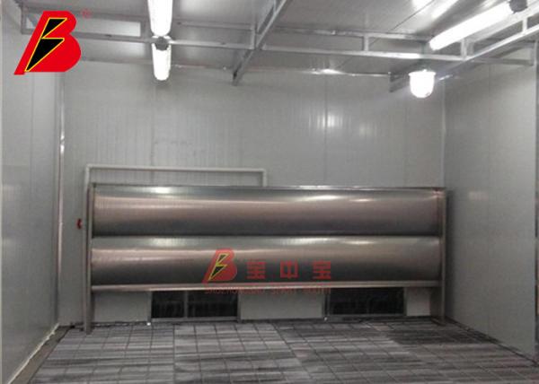 Cabines de pulverizador da mobília do porão 34.5KW do metal para o Woodworking