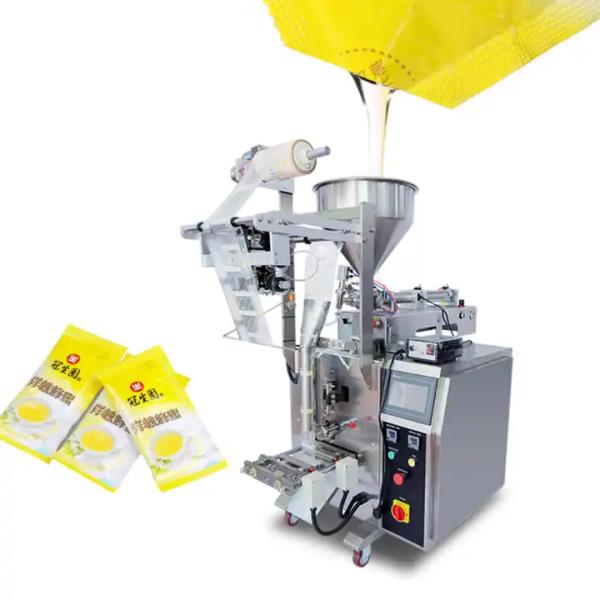 Compact And Reliable Sachet Packing Machine For Pouch Packaging 2.2kw 50Hz