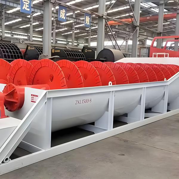 custom Efficiency Silica Sand Washer Spiral Sand Washing Plant River Sand Screw Wash Machine auger screw Conveyor Customize