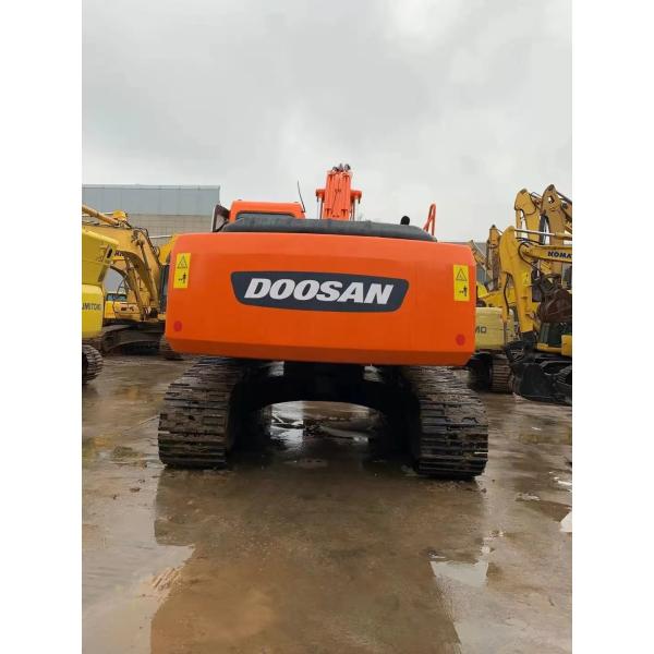 Doosan DH220 DH225 DH215 использовало экскаватор Crawler с ведром