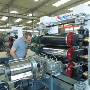 PE PP Heat Shrink Tape Making Machine Pipeline Anti Corrosion Tape Extrusion Line Industrial Shrink Sleeve Equipment Factory