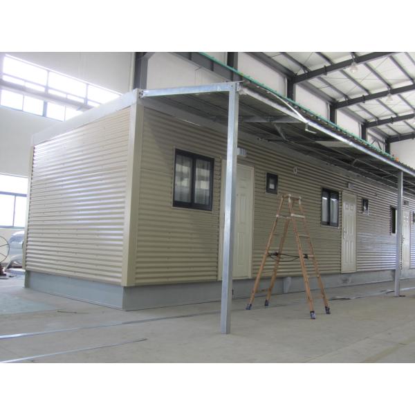 Светлое стальное современное модульное самонаводит дома на колесах легкого и быстрого дома установки желтые