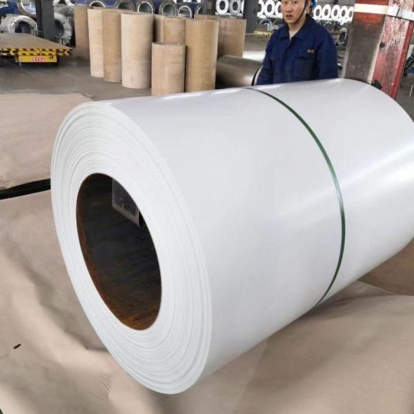 PPGI Prepainted Galvanized Steel Coil Hardness Mid Hard 0.12-4.0mm Thickness DX51D PPGI Color Coils