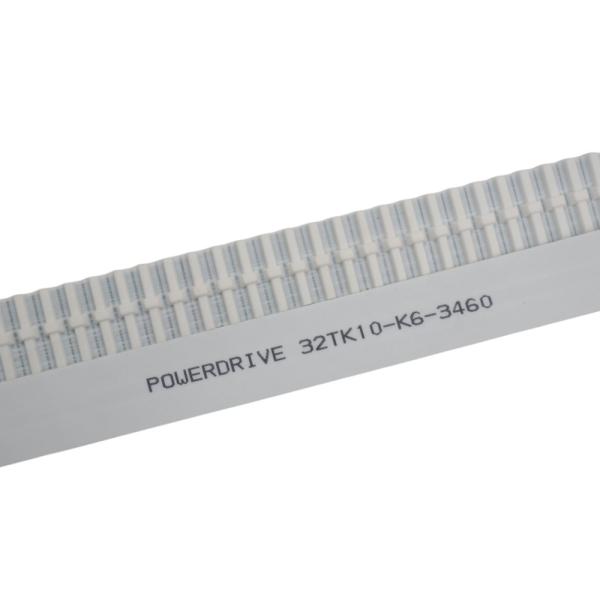 White Black PU Timing Belt at Pricing for Standard or Nonstandard in White and Black