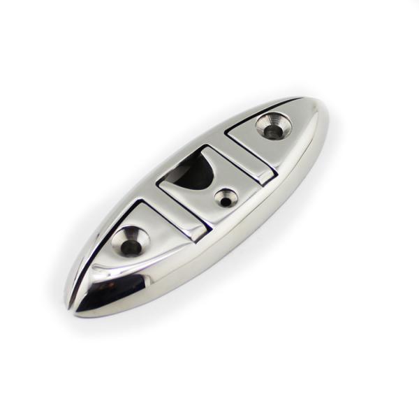 Marine Hardware Fittings 6 Folding Cleat Polished Finish Made of 316 Stainless Steel