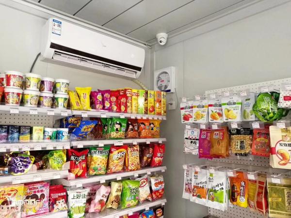 Quickly installed Prefabricated store higher cost performance