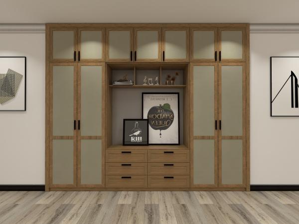Bedroom Storage Cabinets For dress Racks And Make Up Display Showcase custom made space saving furniture