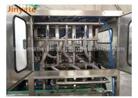 Poder 3.8KW garrafa de água de 20 litros que faz a máquina, máquina do galão da água 3 cabeças de enchimento