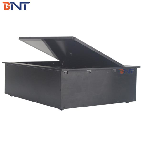 Motorized  Flip up Monitor Lift Integrated With 19 Inch Screen for Conference System