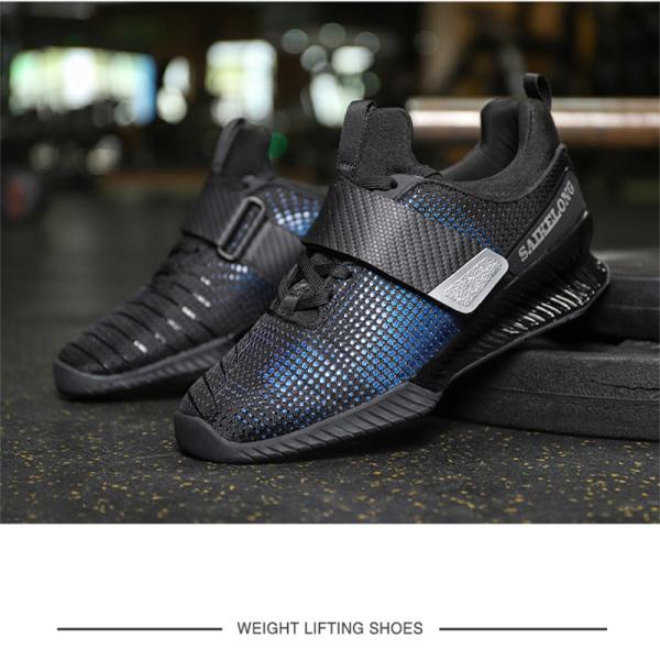 Men Powerlifting Athletic Snearker Shoes Comprehensive Bodybuilding Training Custom Logo